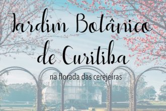 Imagem da famosa estufa do Jardim Botânico de Curitiba