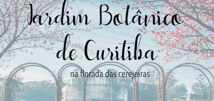 Imagem da famosa estufa do Jardim Botânico de Curitiba