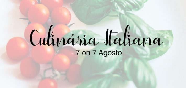 Veja 7 curiosidades sobre a culinária italiana nas fotos do projeto 7 on 7 de agosto! Clique para ler.